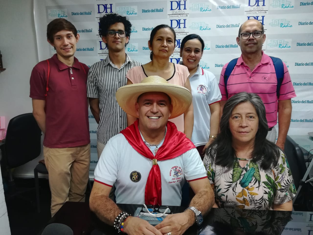 Cuerpo de profesores de la institución: Miltón Fonseca, Doris Elsa Gama, Santiago Jimenez, Sebastián Silva, Sandra Patricia Mosquera Quintero, Liliana Campos y Iván Roa.